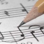 Написание музыки - мелодия, аккорды